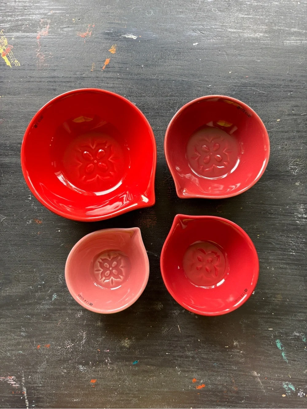 french chantal measuring cups set
